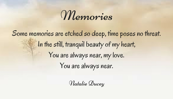 Memoriesrevised – Natalie Ducey