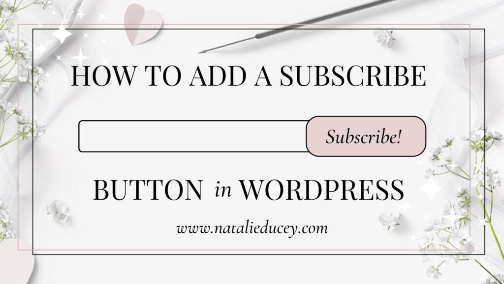 Subscribe Blogspot How to add/include a Subscribe button/option to Blog Posts and Pages in ...