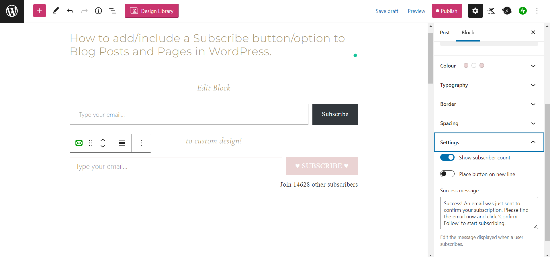 how-to-include-a-subscribe-option-in-blog-posts-and-pages-in-wordpress